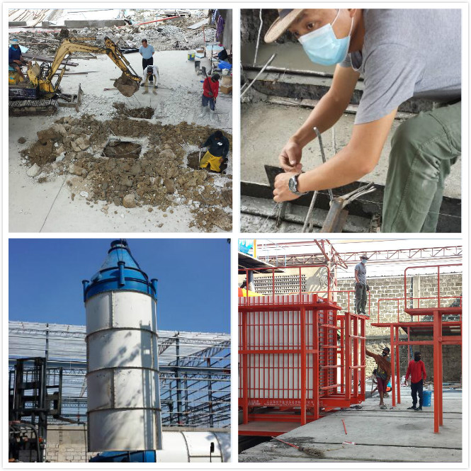 菲律賓輕質(zhì)隔墻板生產(chǎn)線(xiàn)